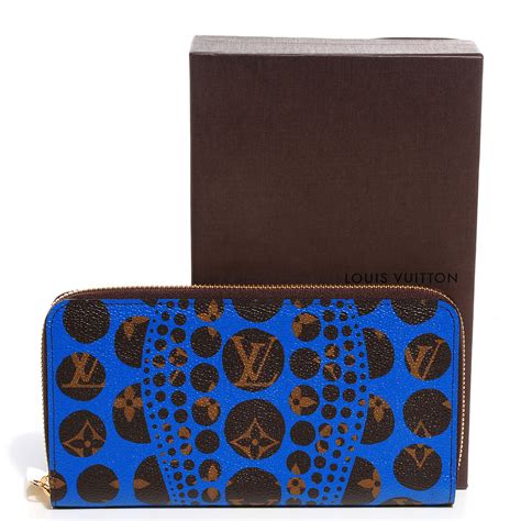 louis vuitton zippy wallet pumpkin dot blue monogram|Zippy Wallet Monogram Canvas .